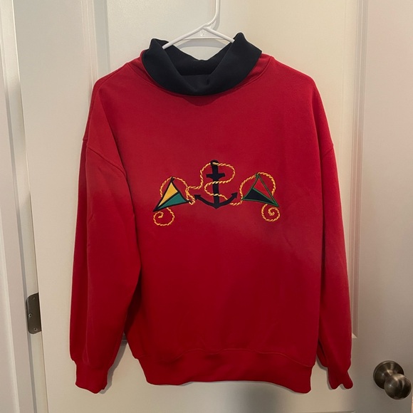 Sports Accent Pull Over - Picture 1 of 5